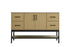Elegant Lighting Lennox Vanity Cabinet 2Dr4Dw 54 Inch x22 Inch x34 Inch in Honey Brown Model: VF60754MHB