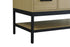 Elegant Lighting Lennox Vanity Cabinet 2Dr4Dw 60 Inch x22 Inch x34 Inch in Honey Brown Model: VF60760MHB