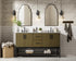 Elegant Lighting Lennox Vanity Cabinet 4Dr2Dw 60 Inch x22 Inch x34 Inch in Chestnut Brown Model: VF60760DMCB