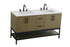Elegant Lighting Lennox Vanity Cabinet 4Dr2Dw 60 Inch x22 Inch x34 Inch in Chestnut Brown Model: VF60760DMCB