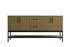 Elegant Lighting Lennox Vanity Cabinet 4Dr2Dw 72 Inch x22 Inch x34 Inch in Chestnut Brown Model: VF60772DMCB