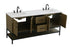 Elegant Lighting Lennox Vanity Cabinet 4Dr2Dw 72 Inch x22 Inch x34 Inch in Chestnut Brown Model: VF60772DMCB