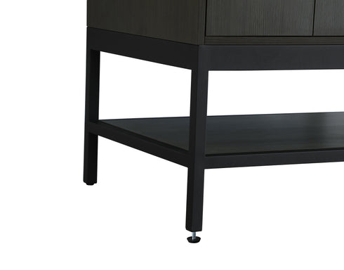 Elegant Lighting Lennox Vanity Cabinet 4Dr2Dw 72 Inch x22 Inch x34 Inch in Mocha Brown Model: VF60772DMMB