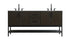 Elegant Lighting Lennox Vanity Cabinet 4Dr2Dw 72 Inch x22 Inch x34 Inch in Mocha Brown Model: VF60772DMMB