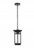 Elegant Lighting Livingston 7 inch Outdoor Pendant in Black Model: OD321H14BK
