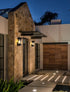 Elegant Lighting Livingston 7 inch Outdoor Pendant in Black Model: OD321W13BK