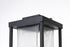 Elegant Lighting Ludlow 7 inch Outdoor Pendant in Black Model: OD308P17BK