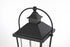 Elegant Lighting Luz 23 inch Outdoor Post light in Black in Black and Clear Finish Model: OD605P23BK