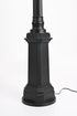Elegant Lighting Luz 84 inch Outdoor Post light with pole in Black in Black and Clear Finish Model: OD605P84BK