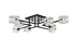 Elegant Lighting Lyra 32 Inch Flush Mount in Black Model: LD920F32BK