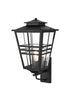 Elegant Lighting Macon 1 Light Wall sconce W12 Inch E14 Inch H24 Inch L1 in Black (1Box) Model: OD303W24BK