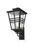 Elegant Lighting Macon 1 Light Wall sconce W12 Inch E14 Inch H24 Inch L1 in Black (1Box) Model: OD303W24BK