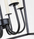 Elegant Lighting Maddox 6 light in Black chandelier Model: LD6008D24BK