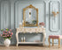 Elegant Lighting Madeline Wall mirror 25.5 Inch x36 Inch gold leaf Model: MR7A2636GF