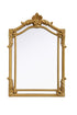 Elegant Lighting Madeline Wall mirror 25.5 Inch x36 Inch gold leaf Model: MR7A2636GF