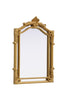 Elegant Lighting Madeline Wall mirror 25.5 Inch x36 Inch gold leaf Model: MR7A2636GF
