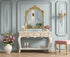 Elegant Lighting Madeline Wall mirror 25.5 Inch x40 Inch gold leaf Model: MR7A2640GF