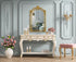 Elegant Lighting Madeline Wall mirror 28.5 Inch x36 Inch gold leaf Model: MR7A2936GF