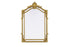 Elegant Lighting Madeline Wall mirror 28.5 Inch x42 Inch gold leaf Model: MR7A2942GF