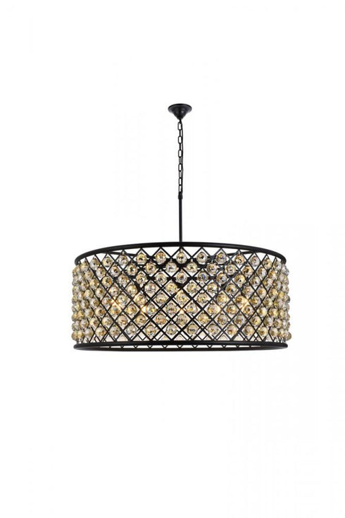 Elegant Lighting Madison 10 Light Pendant Model: 1214G43GI/RC