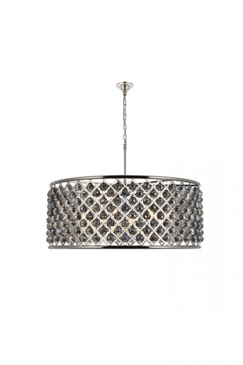Elegant Lighting Madison 10 Light Pendant Model: 1214G43GI/RC