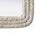 Elegant Lighting Marlowe Arch Cornhusk Mirror 24x36 Inch in Linen White Model: MR4G2436LN
