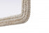 Elegant Lighting Marlowe Arch Cornhusk Mirror 27x36 Inch in Linen White Model: MR4G2736LN