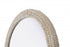 Elegant Lighting Marlowe Arch Cornhusk Mirror 36x42 Inch in Linen White Model: MR4G3642LN