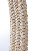 Elegant Lighting Marlowe Oval Cornhusk Mirror 24x42 Inch in Linen White Model: MR4C2442LN