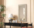 Elegant Lighting Marlowe Rectangle Cornhusk Mirror 24x42 Inch in Linen White Model: MR4A2442LN