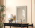 Elegant Lighting Marlowe Rectangle Cornhusk Mirror 27x36 Inch in Linen White Model: MR4A2736LN