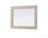 Elegant Lighting Marlowe Rectangle Cornhusk Mirror 27x36 Inch in Linen White Model: MR4A2736LN