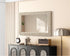 Elegant Lighting Marlowe Rectangle Cornhusk Mirror 27x42 Inch in Linen White Model: MR4A2742LN