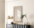 Elegant Lighting Marlowe Rectangle Cornhusk Mirror 27x42 Inch in Linen White Model: MR4A2742LN