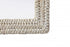 Elegant Lighting Marlowe Rectangle Cornhusk Mirror 35x55 Inch in Linen White Model: MR4A3555LN