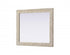 Elegant Lighting Marlowe Rectangle Cornhusk Mirror 36x42 Inch in Linen White Model: MR4A3642LN