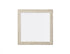 Elegant Lighting Marlowe Rectangle Cornhusk Mirror 40x40 Inch in Linen White Model: MR4A4040LN