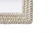 Elegant Lighting Marlowe Rectangle Cornhusk Mirror 40x40 Inch in Linen White Model: MR4A4040LN
