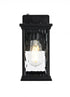 Elegant Lighting Mascher 7 inch Outdoor Pendant in Black Model: OD336W11BK