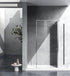 Elegant Lighting Melbourne Fixed Framed Shower Door 35x76 in Brushed Gold Model: SD188-3576BGD