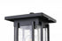 Elegant Lighting Melvale 7 inch Outdoor Pendant in Black Model: OD322P16BK
