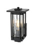 Elegant Lighting Melvale 7 inch Outdoor Pendant in Black Model: OD322W13BK