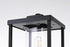 Elegant Lighting Memphis 7 inch Outdoor Pendant in Black Model: OD310P17BK