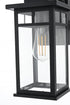 Elegant Lighting Mercer 7 inch Outdoor Pendant in Black Model: OD313W16BK