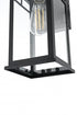 Elegant Lighting Mercer 7 inch Outdoor Pendant in Black Model: OD313W16BK