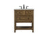 Elegant Lighting Metropolis 30 in. Single bathroom vanity set in Black Model: VF27030BK