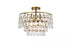 Elegant Lighting Mila 5 Light Flush Mount Model: 1103F18C