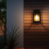 Elegant Lighting Miles 1 Light Wall Sconce W6.0 Inch E5.1 Inch H12.0 Inch in Black Model: OD410W12BK