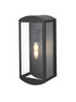 Elegant Lighting Miles 1 Light Wall Sconce W6.7 Inch E5.9 Inch H16.0 Inch in Black Model: OD410W16BK