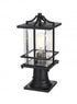 Elegant Lighting Miller 7 inch Outdoor Pendant in Black Model: OD312P16BK